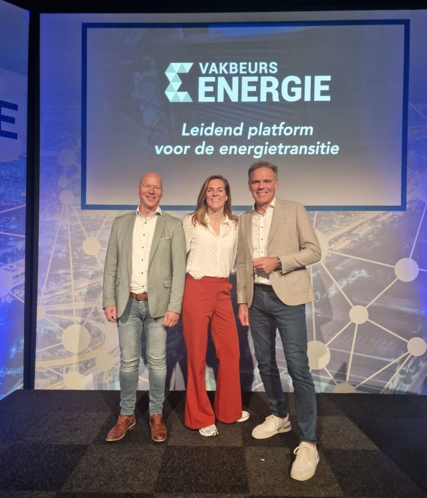 Vakbeurs Energie 2024 Edwin Koers, Anne Hudepohl en Arjen Leenhouts